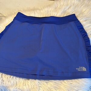 The North Face Blue Ruched skort